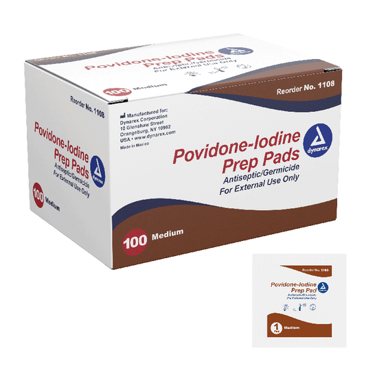 Povidone Iodine Prep Pad