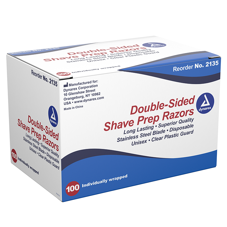 Double Sided Shave Prep Razors