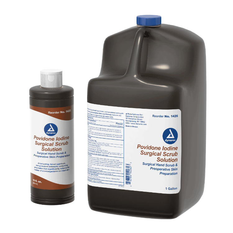 Povidone Iodine Scrub Solutions